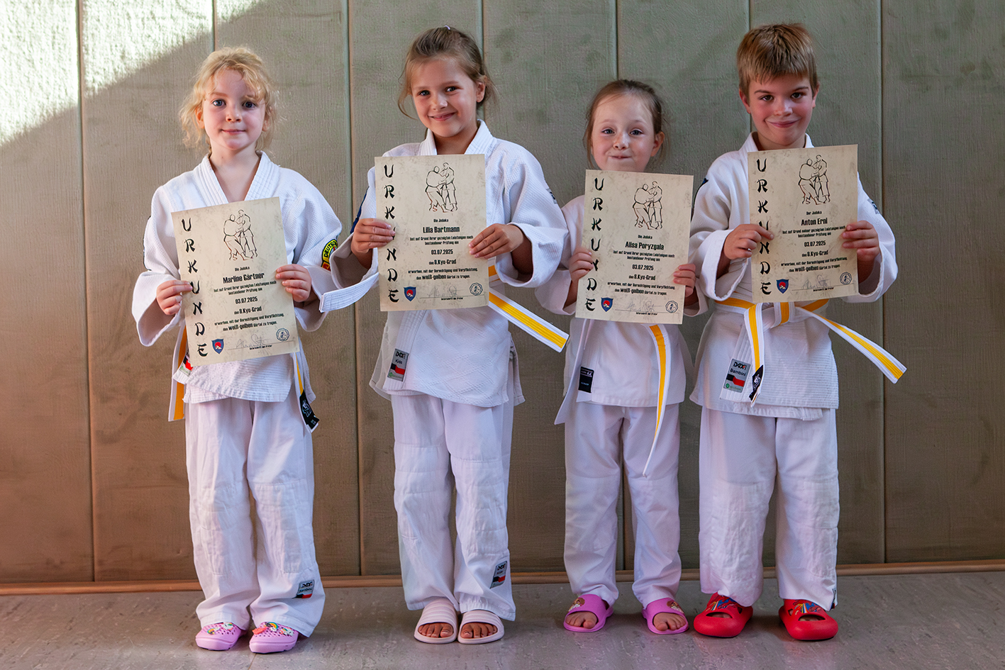 Gürtelprüfung Sommer 2025 Judo-Club Überwald 1974 e.V.