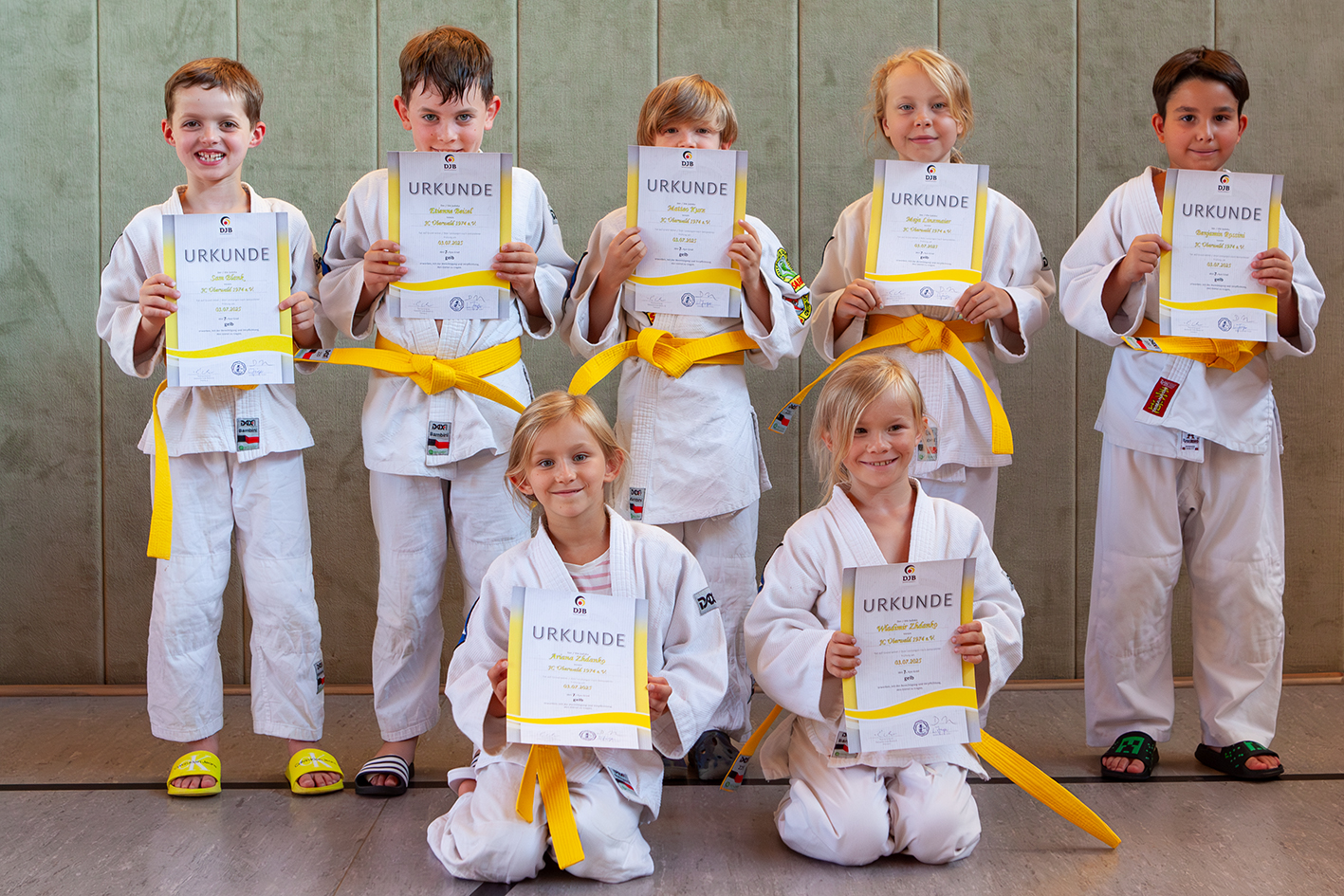 Gürtelprüfung Sommer 2025 Judo-Club Überwald 1974 e.V.